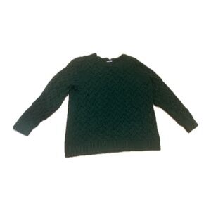 Chunky Green Sweater